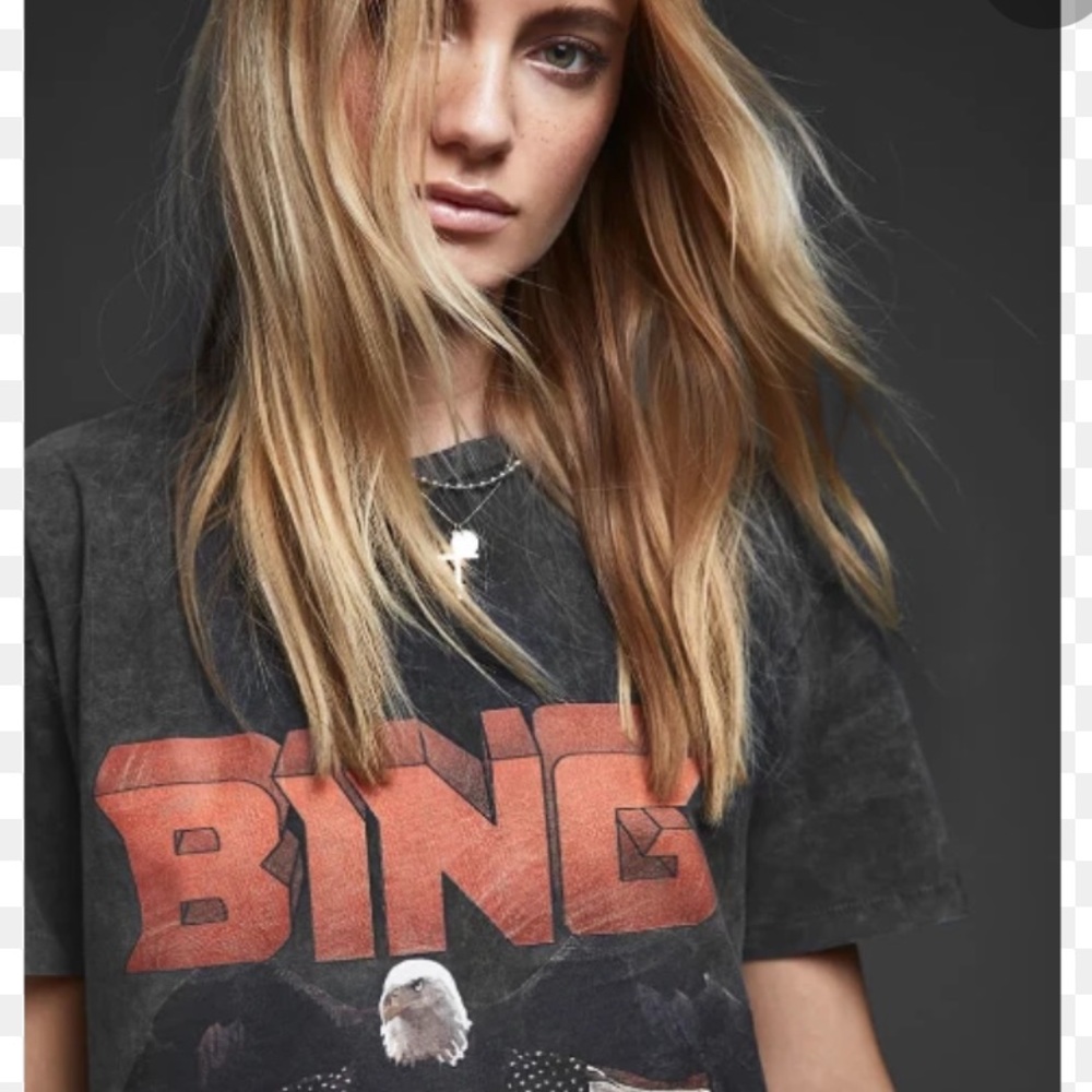 Anine Bing Vintage Bing Eagle Tee Tshirt